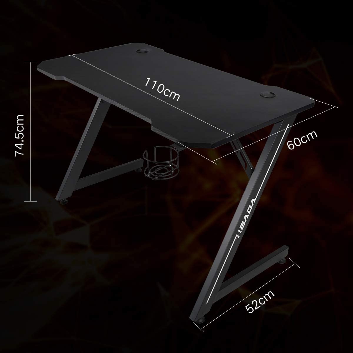 Postazione da Gaming completa con scrivania Postazione da Gaming completa con scrivania